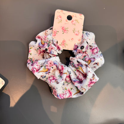 Bomull scrunchie