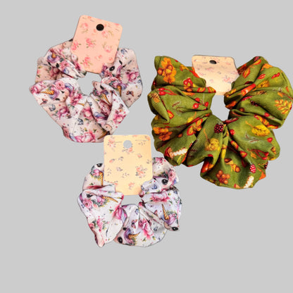Bomull scrunchie