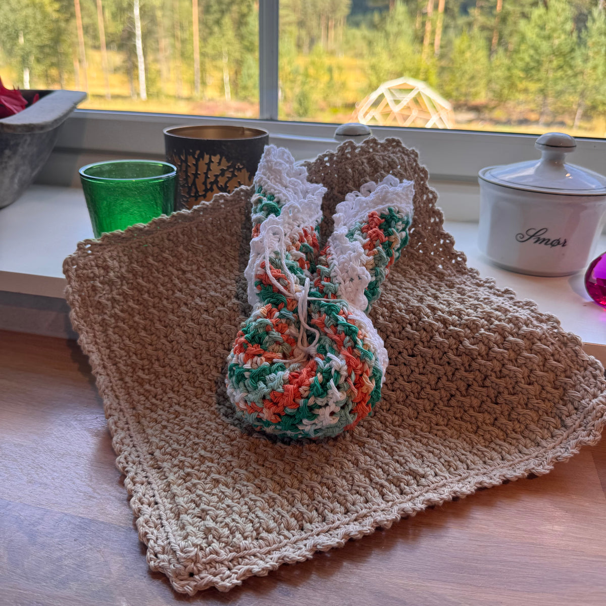 Bunny kjøkkenklut 2pakning