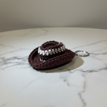 Cowboyhatt nøkkelring